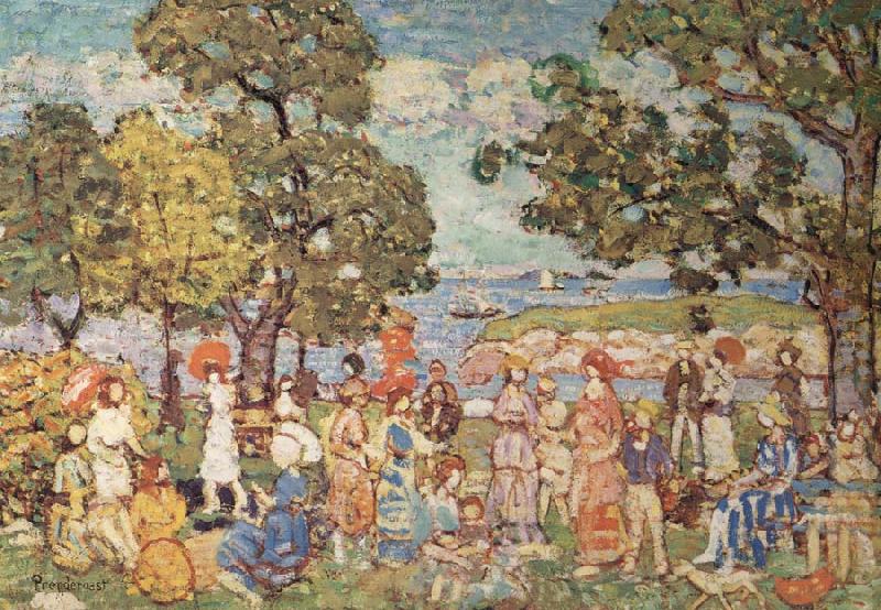 Maurice Prendergast The Promenade